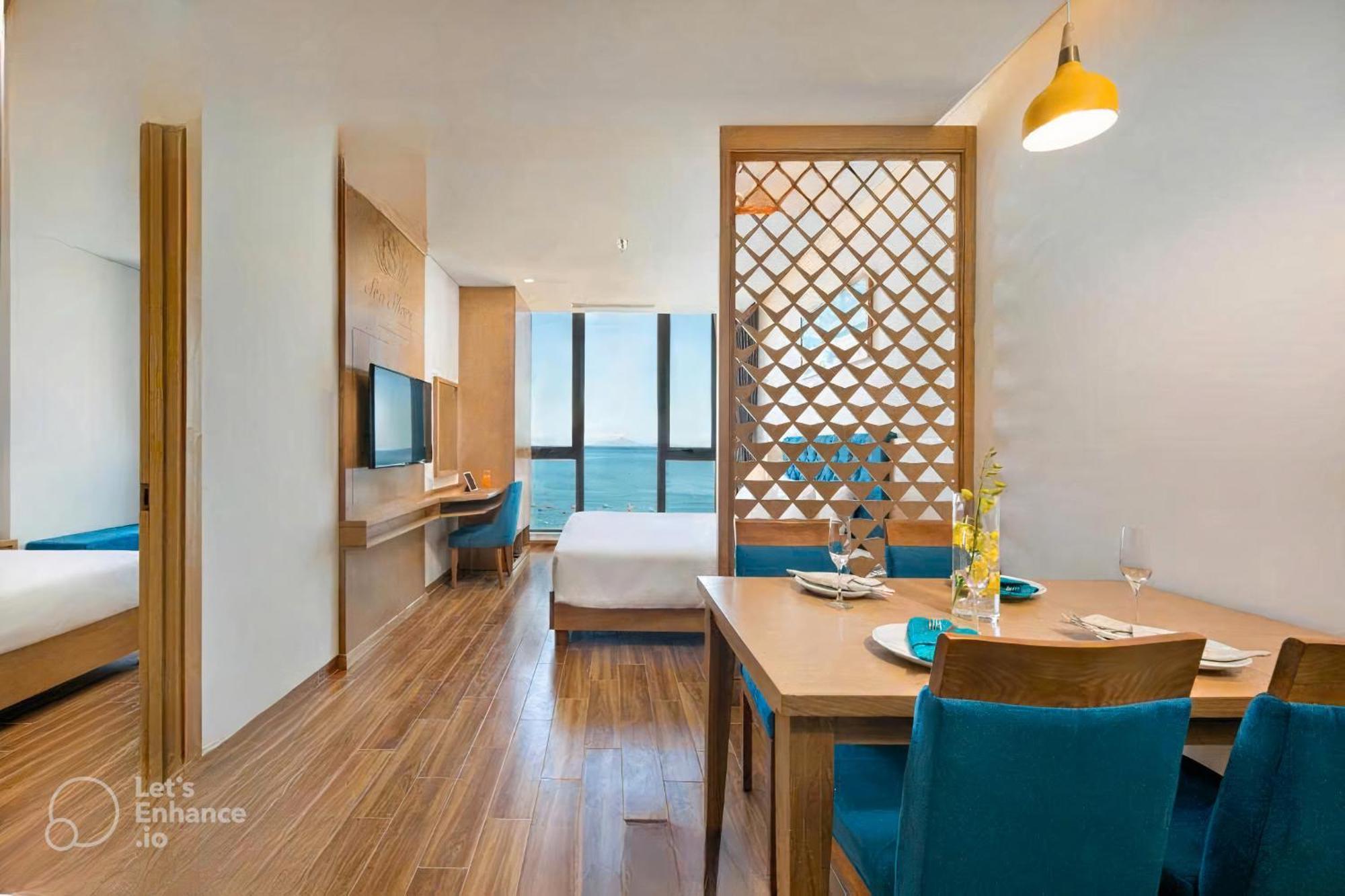 Seashore Hotel & Apartment Da Nang Bagian luar foto